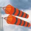 YGSGJSP Reflective Windsock, 80/100/150 cm, Ripstop, Waterproof, Orange view 2