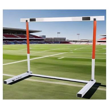MYUYEE Agility Training Hurdle, Obstacle Bar, Height-Adjustable Sports Training Equipment for Track Teams (1 Piece - 55–75 cm)