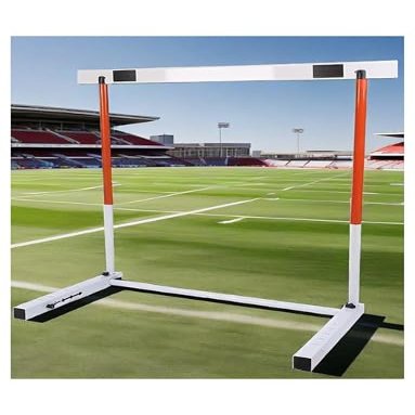MYUYEE Agility Training Hurdle, Obstacle Bar, Height-Adjustable Sports Training Equipment for Track Teams (1 Piece - 55–75 cm)