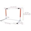 MYUYEE Agility Training Hurdle, Obstacle Bar, Height-Adjustable Sports Training Equipment for Track Teams (1 Piece - 55–75 cm) view 2