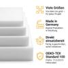 Wegerich Cut-to-Size Foam – Firm Upholstery Foam RG35/55, 80 x 80 x 6 cm view 2