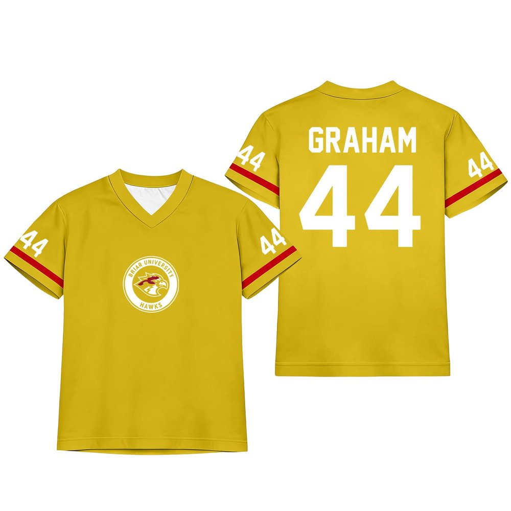 Off Campus Briar U Jersey Shirt – Graham 44, Logan 22, Tucker 46 & Di Laurentis 66