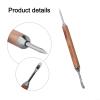 Stainless Steel Coffee Art Pen with Wooden Handle view 4