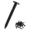60-Piece 3 in. Vinyl Shutter Holdbacks, Heavy-Duty Locks with Double-Bar Grip for Masonry and Wood view 1
