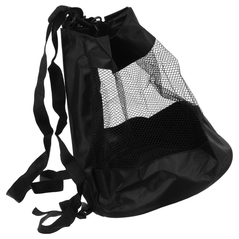 VINTORKY Large Basketball and Volleyball Bag with Cotton-Linen Mesh, Multifunctional and Easy to Carry