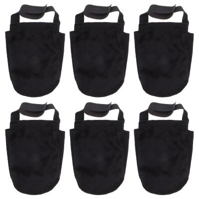 ABOOFAN 3 Pairs Bowling Shoe Covers with Elastic Band, Cotton Fabric, Universal Fit