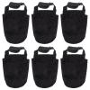 ABOOFAN 3 Pairs Bowling Shoe Covers with Elastic Band, Cotton Fabric, Universal Fit view 1