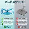 banapoy Pool Vacuum Head, Universal Half-Moon Cleaner Head for In-Ground and Above-Ground Pools, Swimming Pools, and Spas view 4