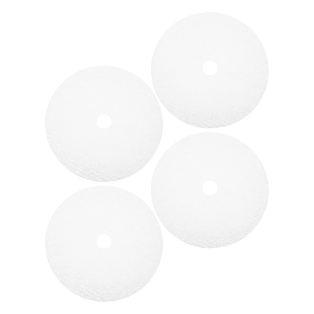 Toyvian 4-Piece Round Silicone Dehydrator Mats