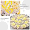 Toyvian 4-Piece Round Silicone Dehydrator Mats view 4