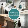 Wall-Mounted Towel Hook with 60 cm Retractable Rope view 4