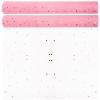TINEASUR 2-Roll Pink Shiny Floral Net Gift-Wrapping Fabric view 1