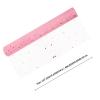 TINEASUR 2-Roll Pink Shiny Floral Net Gift-Wrapping Fabric view 2