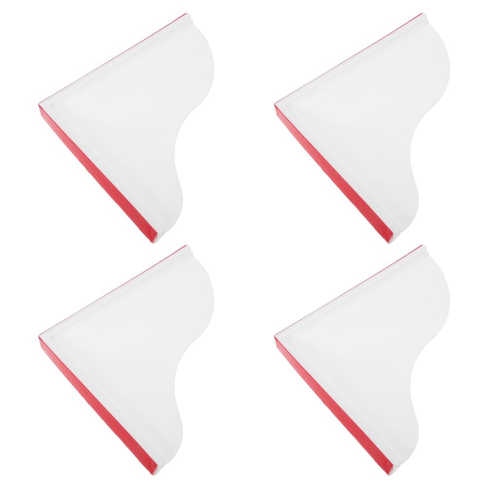 Uonlytech 4-Piece Silicone Bathtub Splash Guard