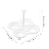 CAXUSD Egg Holder for Cooking - 4 Compartments view 2
