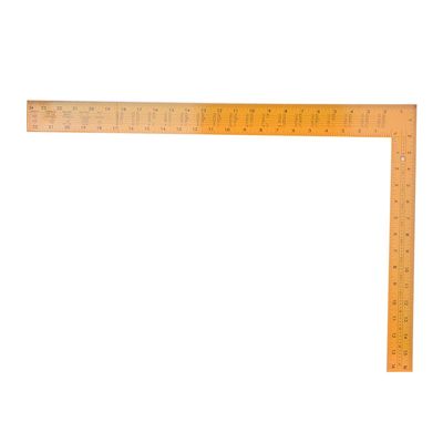 Cryfokt Aluminum Try Square Ruler, Multifunctional Precision Woodworking Tool, 400/600 mm