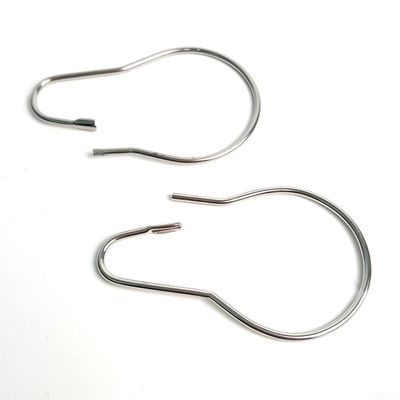 Stainless Steel Shower Curtain Rings, 12 Pack