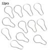 Stainless Steel Shower Curtain Rings, 12 Pack view 2