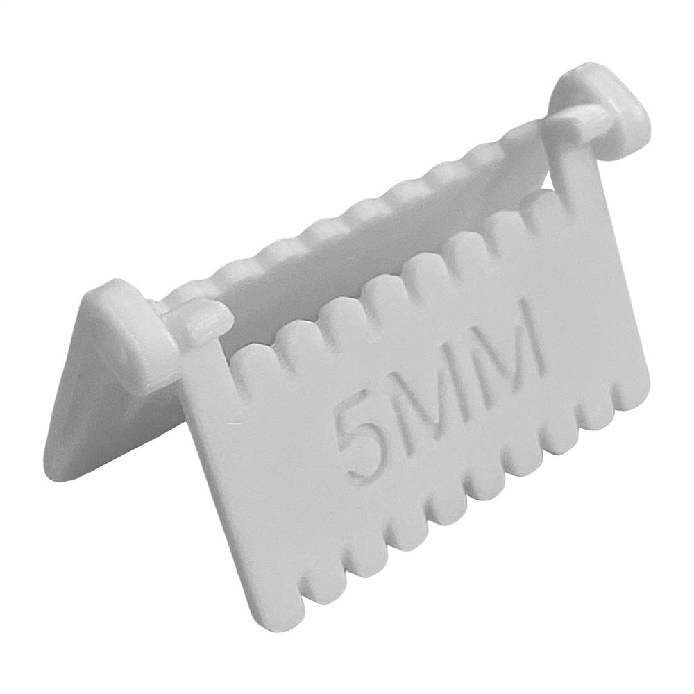 Thumb Guide Ruler - Hand Sewing Ruler 3.3x5.9x1cm
