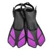 HDOYTXXM Short Adjustable Snorkeling Fins, Open Heel view 1