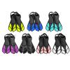 HDOYTXXM Short Adjustable Snorkeling Fins, Open Heel view 3