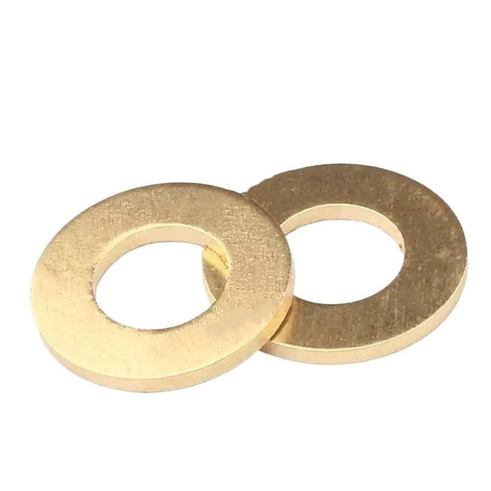 Brass Sealing Washers, Solid Brass Set M2–M24, Multiple Thicknesses, 1,200 Pieces