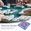 Beavorty Square Polyester Mahjong Table Mat with Non-Slip, Noise-Dampening Design view 3