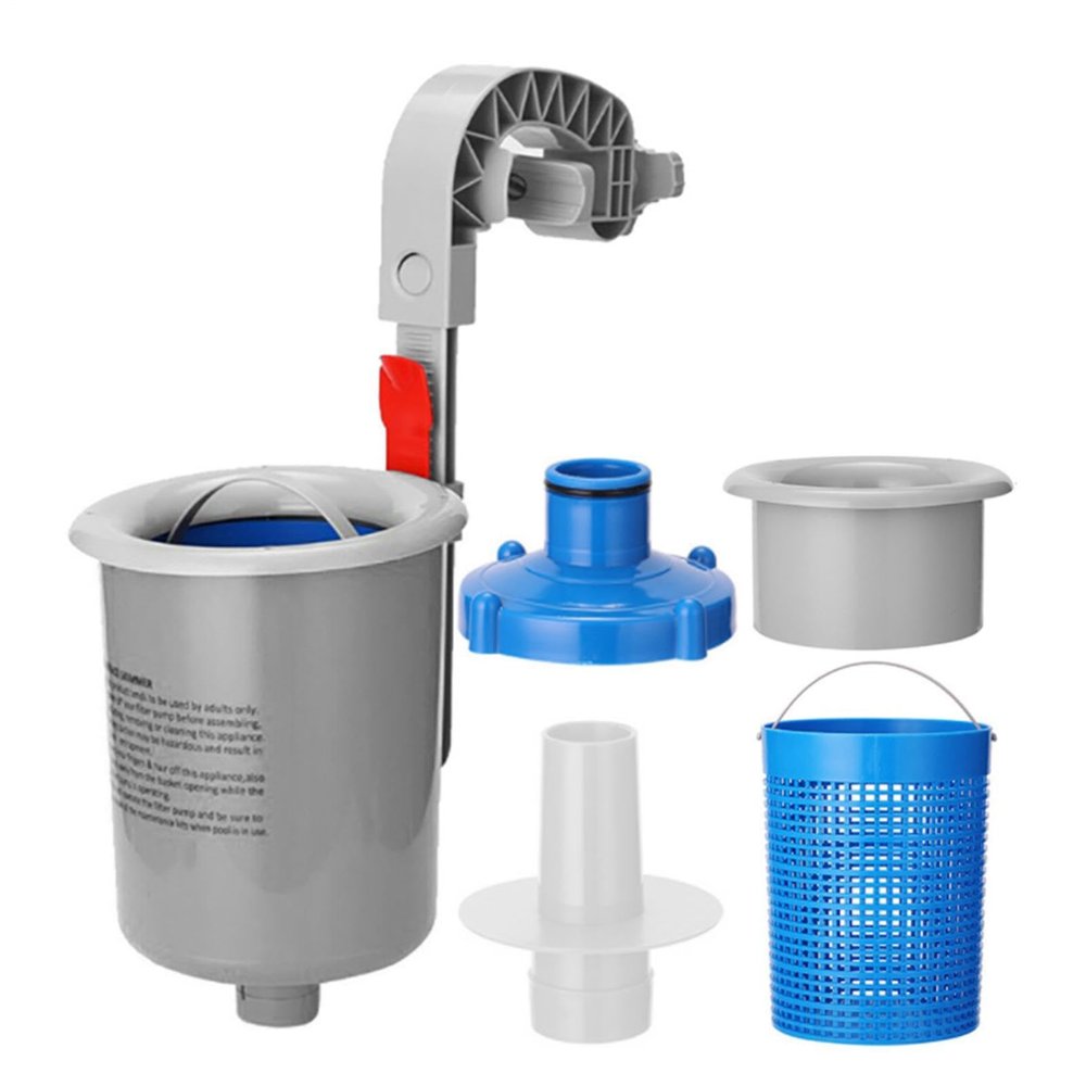 Floating Automatic Pool Skimmer with Wall Mount