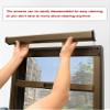 DIY Retractable Insect Screen for Sliding Windows, Aluminum Frame view 3