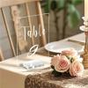 4 x 6-Inch Wedding Table Number Signs with Printed Base, 10 Pieces view 4