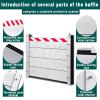 Aluminum Flood Barrier for Doors, L 295 x H 80 cm view 2