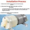 2-Pack R365 Diaphragm Pump Components for 12V Mini DC Motor Systems view 2