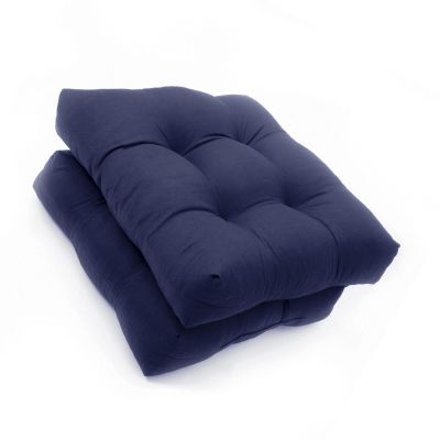 Generic 2-Pack Outdoor Chair Cushions | Patio Furniture Cushions with Two Ties