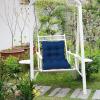 Generic 2-Pack Outdoor Chair Cushions | Patio Furniture Cushions with Two Ties view 2