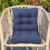 Generic 2-Pack Outdoor Chair Cushions | Patio Furniture Cushions with Two Ties view 3