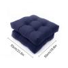Generic 2-Pack Outdoor Chair Cushions | Patio Furniture Cushions with Two Ties view 4