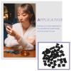 balacoo 3-Pack Black Plastic Card Holders for Tabletop Games and Paper Organization view 3