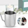 Leftwei 304 Stainless Steel Wax Melting Pot, 350 ml view 3