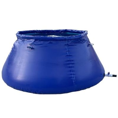300-Liter Emergency Water Storage Bag with Faucet, Foldable Outdoor Rainwater Tank