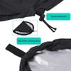 JGGQSY Kayak Cockpit Cover, Compatible with Wilderness Systems Tempest 165 (2016–2026), Seat Protection view 3