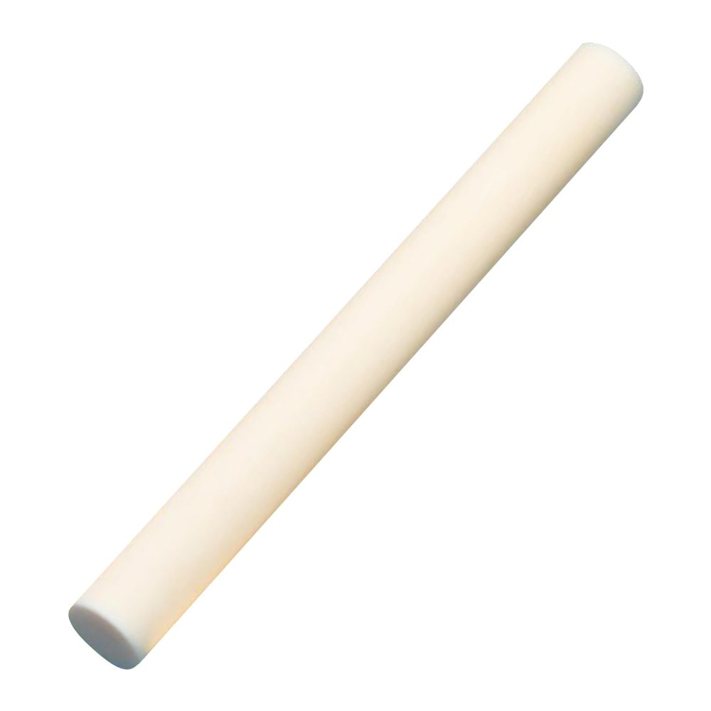 Aluminum Oxide Ceramic Rod, Beige, 100 mm Length, Multiple Diameters 230 (Diameter: 8 mm)