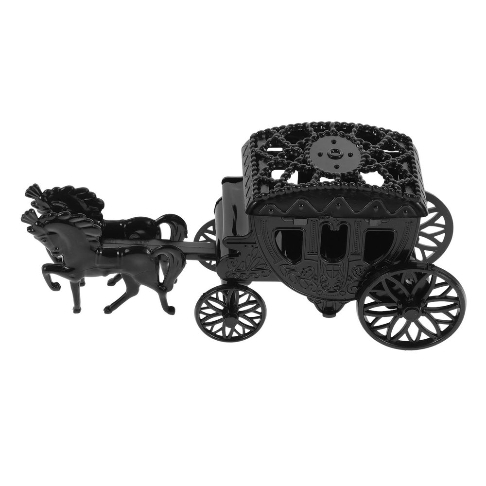 MERRYHAPY Elegant Halloween Snack Box in Carriage Shape