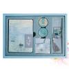 ADOCARN Creative Notebook Gift Set for Friends with Blue Paper, Portable Design, Diary and Photo Stickers, 1 pc view 1
