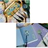 ADOCARN Creative Notebook Gift Set for Friends with Blue Paper, Portable Design, Diary and Photo Stickers, 1 pc view 4
