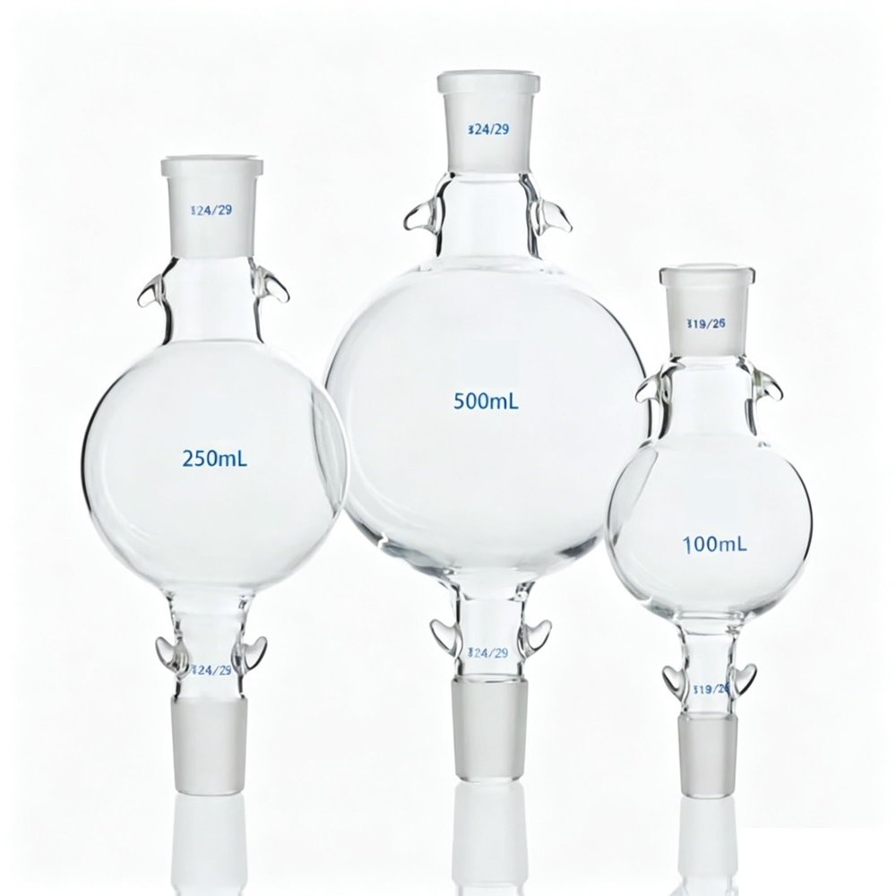 Laboratory Glass Chromatography Solvent Reservoir, 50–2000 mL, Standard Joint