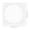 64 Reusable PET Mandala Stencils for Furniture and Wood view 2