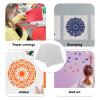 64 Reusable PET Mandala Stencils for Furniture and Wood view 3