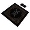 Velvet Tarot Card Storage Bag, Portable, Black view 1
