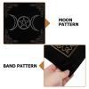 Velvet Tarot Card Storage Bag, Portable, Black view 3