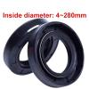 NBR TC Double-Lip Seal for Water Pumps, 5-Pack view 3
